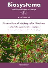 Biosystema 31/2018. Introduction aux méthodes comparatives phylogénétiques