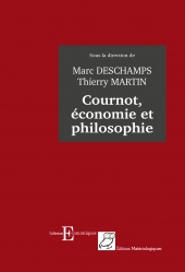 Cournot, économie et philosophie